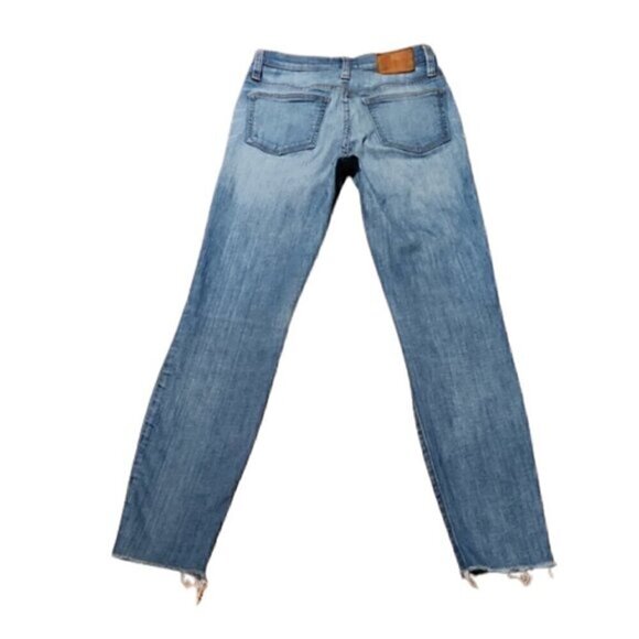 J. Crew 9" High-Rise Toothpick Button Fly Raw Hem Jeans - Picture 3 of 5